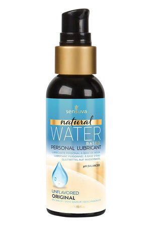SENSUVA NATURAL WATER-BASED PERSONAL LUBRICANT ORIGINAL UNFLAVORED 57ML