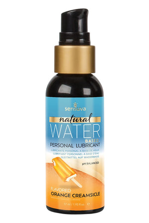 SENSUVA NATURAL WATER-BASED PERSONAL LUBRICANT ORANGE CREAMSICLE 57ML