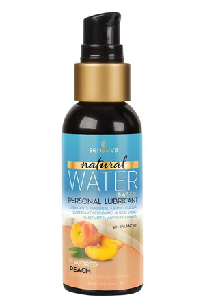 SENSUVA NATURAL WATER-BASED PERSONAL LUBRICANT PEACH  57ML