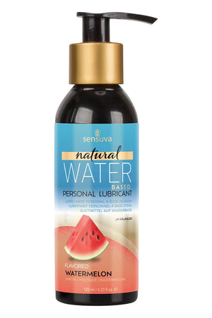 SENSUVA NATURAL WATER-BASED PERSONAL LUBRICANT WATERMELON 125ML