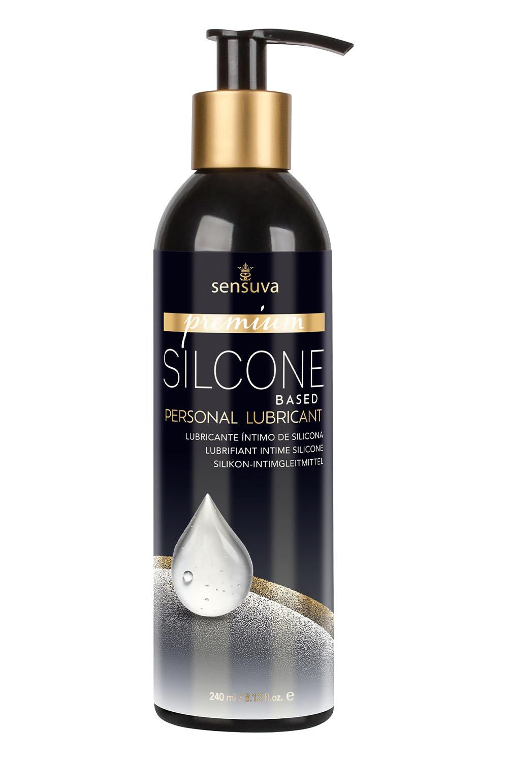 SENSUVA PREMIUM SILICONE PERSONAL LUBRICANT 240ML