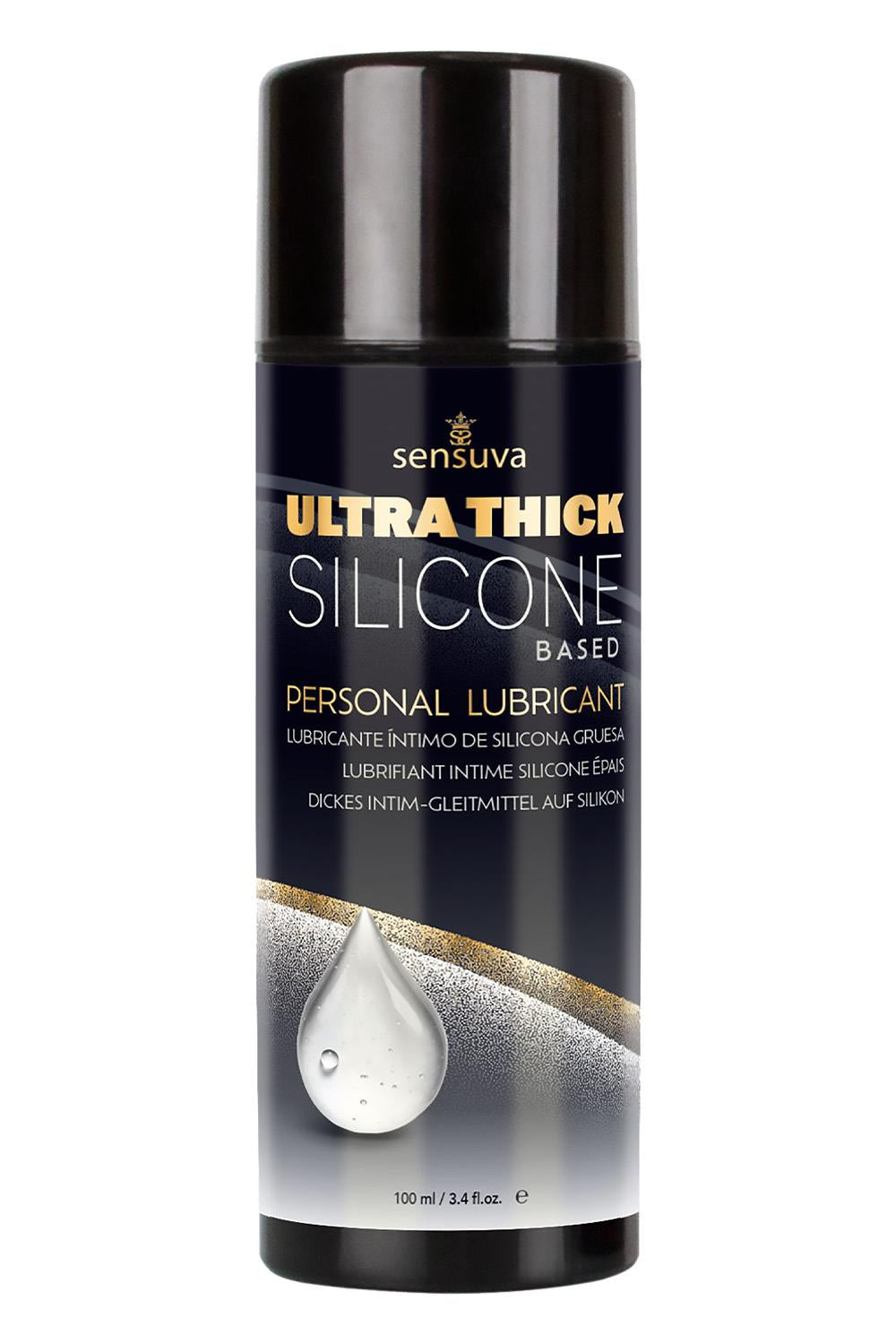 SENSUVA ULTRA-THICK SILICONE PERSONAL LUBRICANT 100ML