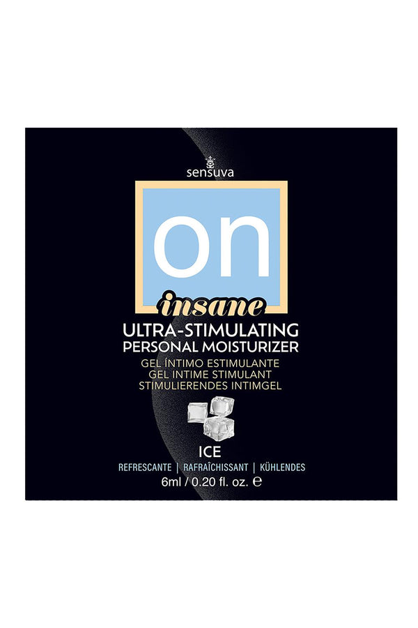 SENSUVA ON INSANE ICE ULTRA-STIMULATING PERSONAL MOISTURIZER 6ML
