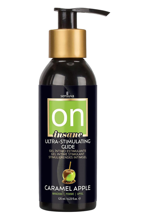 SENSUVA ON INSANE ULTRA-STIMULATING PERSONAL MOISTURIZER CARAMEL APPLE 125ML