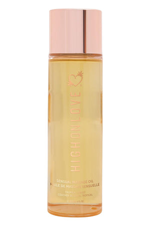 HIGH ON LOVE MASSAGE OIL TROPICAL SUNSET 120ML