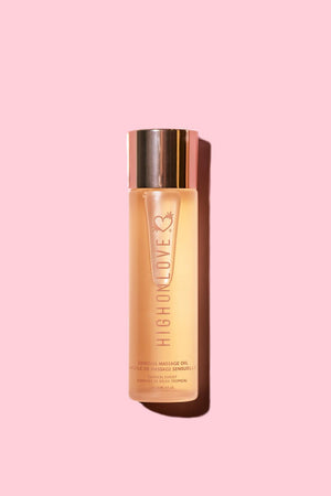 HIGH ON LOVE MASSAGE OIL TROPICAL SUNSET 120ML