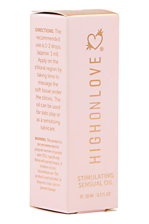 HIGH ON LOVE MINI SENSUAL STIMULATING OIL 10ML