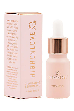 HIGH ON LOVE MINI SENSUAL STIMULATING OIL 10ML