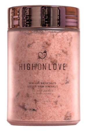 HIGH ON LOVE SENSUAL BATH SALTS 500G