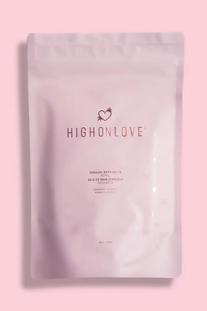 HIGH ON LOVE REFILL FOR SENSUAL BATH SALTS 500G