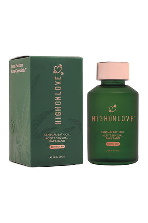 HIGH ON LOVE CBD BATH AND BODY OIL 100ML