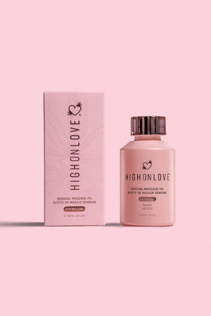 HIGH ON LOVE CBD SENSUAL MASSAGE OIL SUGAR HIGH 100ML