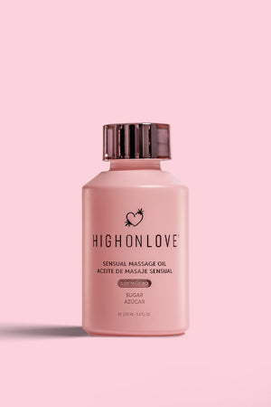 HIGH ON LOVE CBD SENSUAL MASSAGE OIL SUGAR HIGH 100ML