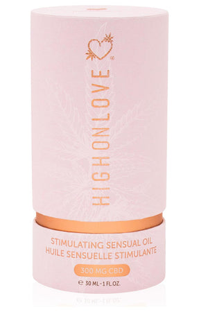 HIGH ON LOVE CBD STIMULATION SENSUAL OIL WITH 300MG CBD