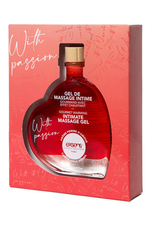 EXSENS WITH PASSION - CANDY APPLE AROMA  MASSAGE GEL 50ML
