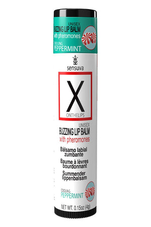 SENSUVA LIPS AND NIPS PLEASURE KIT CHOCOLATE NIP ZIP AND CHOCOLATE PEPPERMINT LTD EDITION XBALM