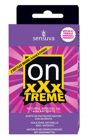SENSUVA ON XXXTREME AROUSAL OIL 5ML MEDIUM BOX