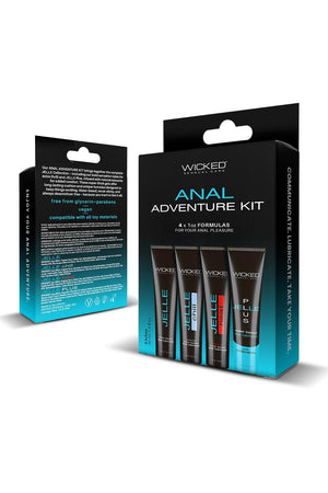 WICKED ANAL ADVENTURE KIT 4X30 ML