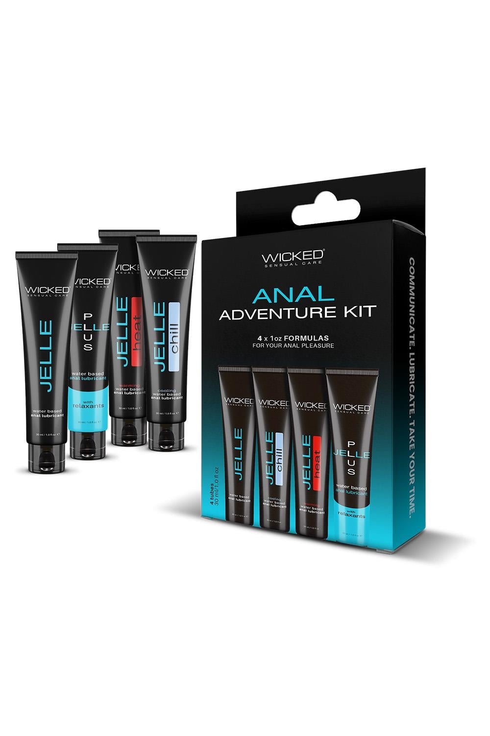 WICKED ANAL ADVENTURE KIT 4X30 ML