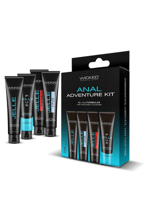 WICKED ANAL ADVENTURE KIT 4X30 ML