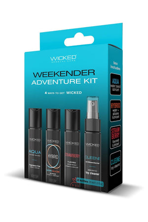 WICKED WEEKENDER ADVENTURE KIT 4X30 ML