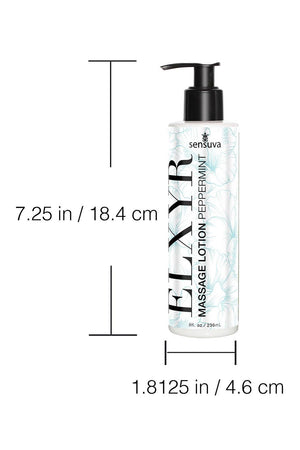 SENSUVA LEG AND FOOT MASSAGE LOTION PEPPERMINT 236ML