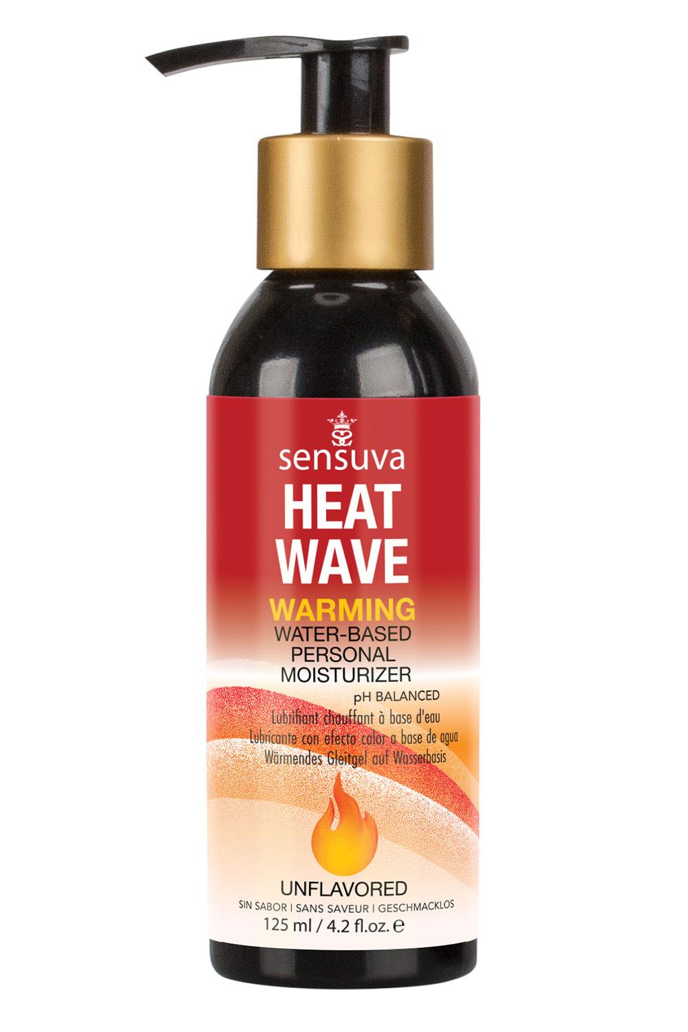 SENSUVA HEAT WAVE WARMING PERSONAL MOISTURIZER 125ML