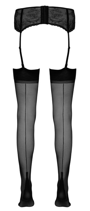 Stockings with seam black 3