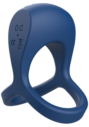 Anneau et cage à testicules vibrants Brutal + télécommande