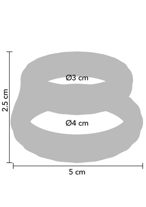 Cage pénienne double Bold