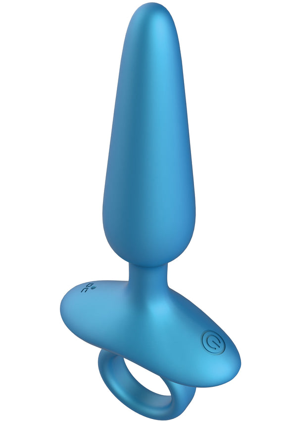 Plug anal fin vibrant + télécommande