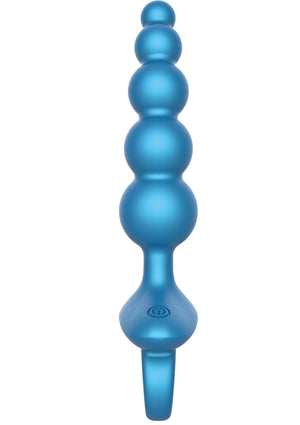 Chapelet anal 5 boules vibrant + télécommande