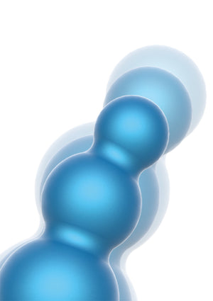 Chapelet anal 5 boules vibrant + télécommande