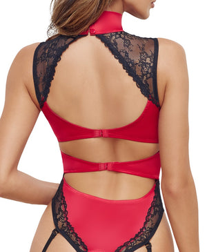 Body red/black S