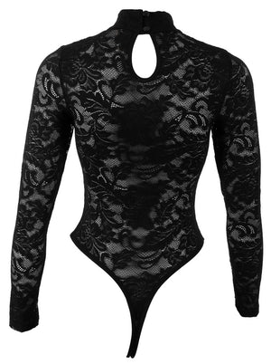 Lace Body black M