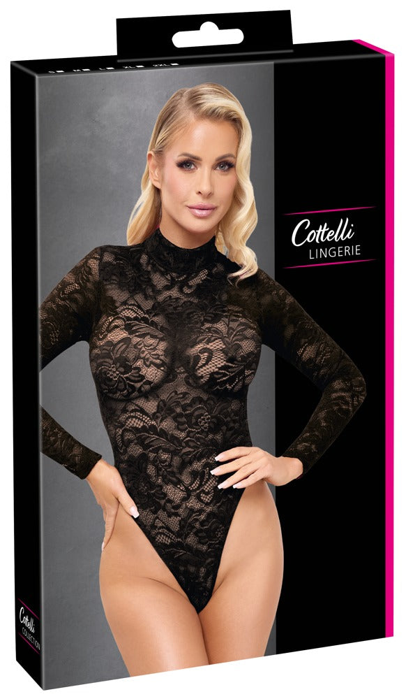 Lace Body black S