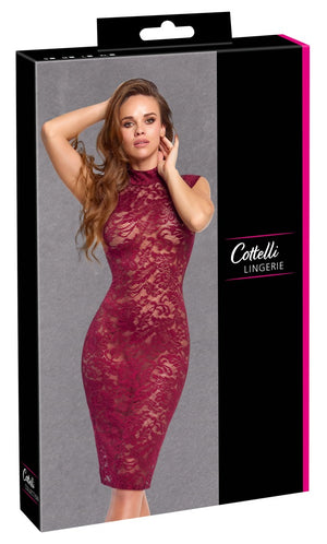 Lace Dress red S