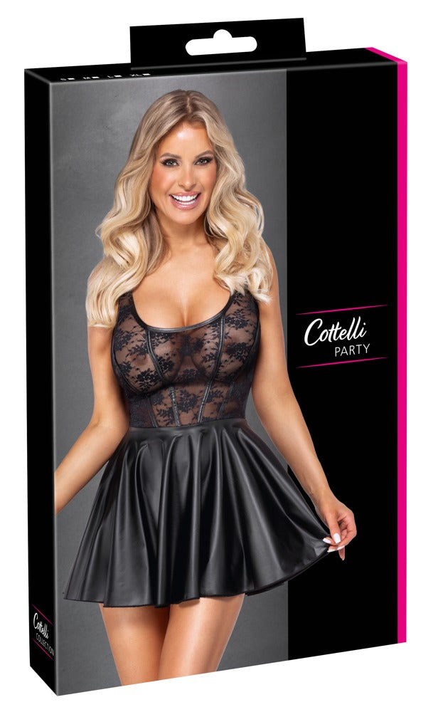 Dress with lace L
