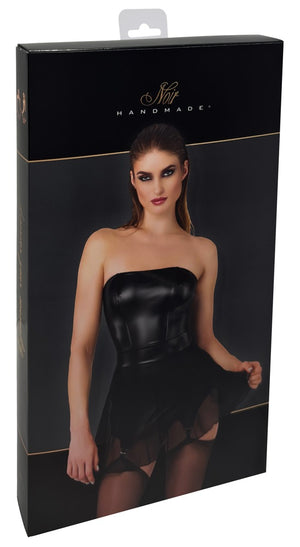 Noir Dress Suspenders XL