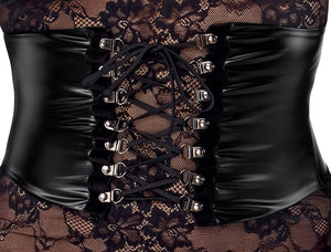 Noir Dress Lace L