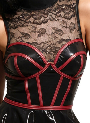 Dress black/red M