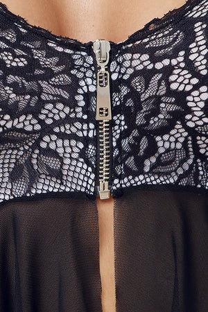 Babydoll & Thong XL