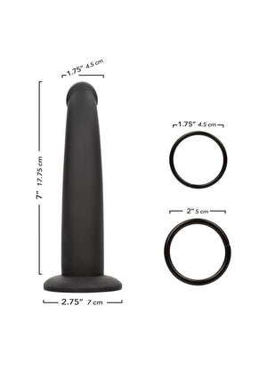Sonde en silicone avec harnais de soutien