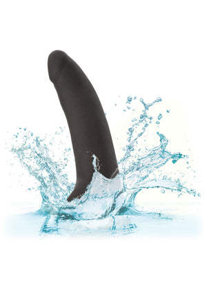 Gode pour harnais en silicone – noir