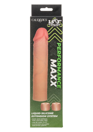 Système d'extension de pénis en silicone 20,25 cm