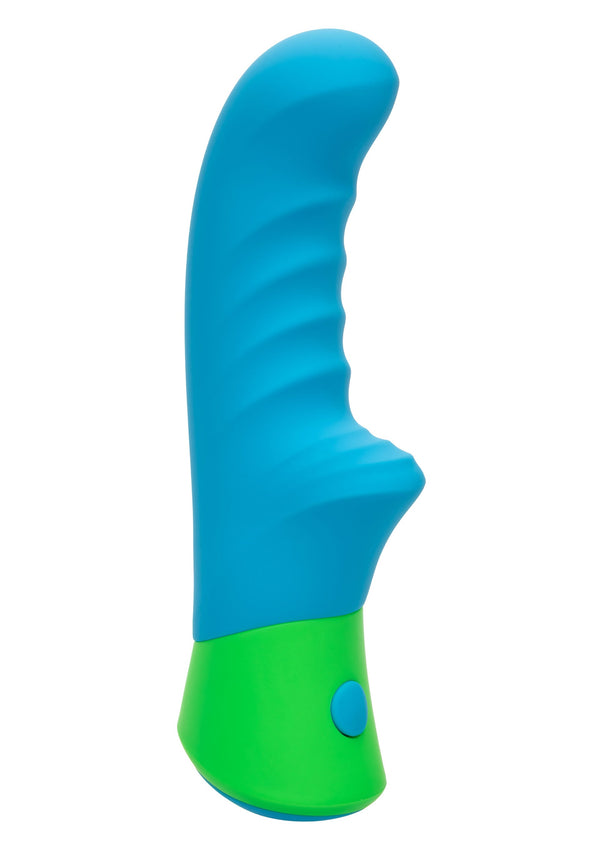 Vibromasseur point G strié