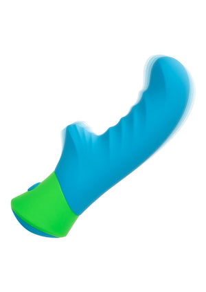 Vibromasseur point G strié