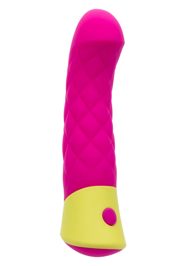 Vibromasseur point G matelassé