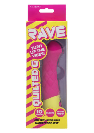 Vibromasseur point G matelassé