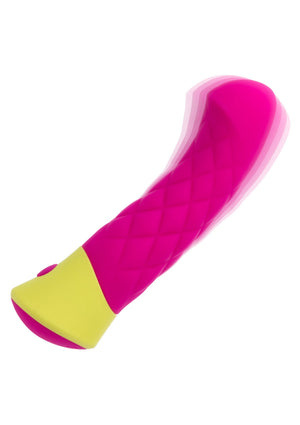 Vibromasseur point G matelassé